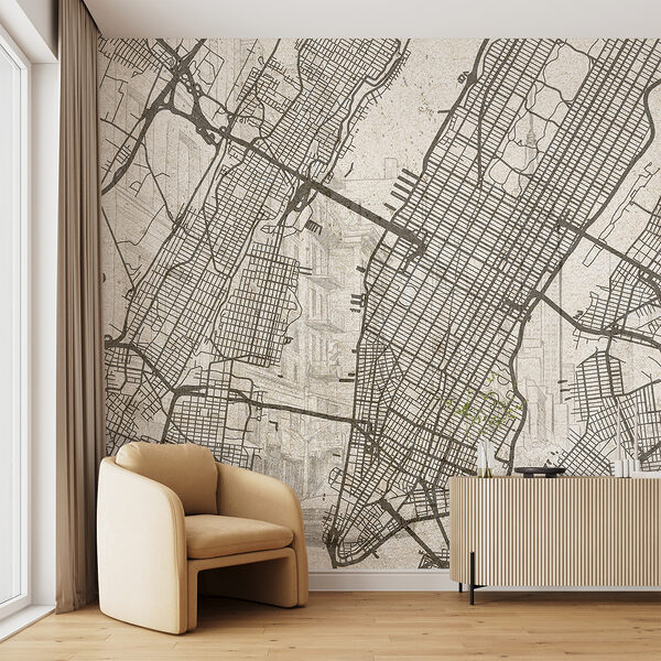 Mapa de uma cidade Mapa de uma cidade