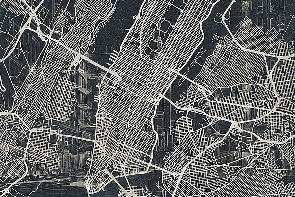 Mapa de uma cidade Mapa de uma cidade