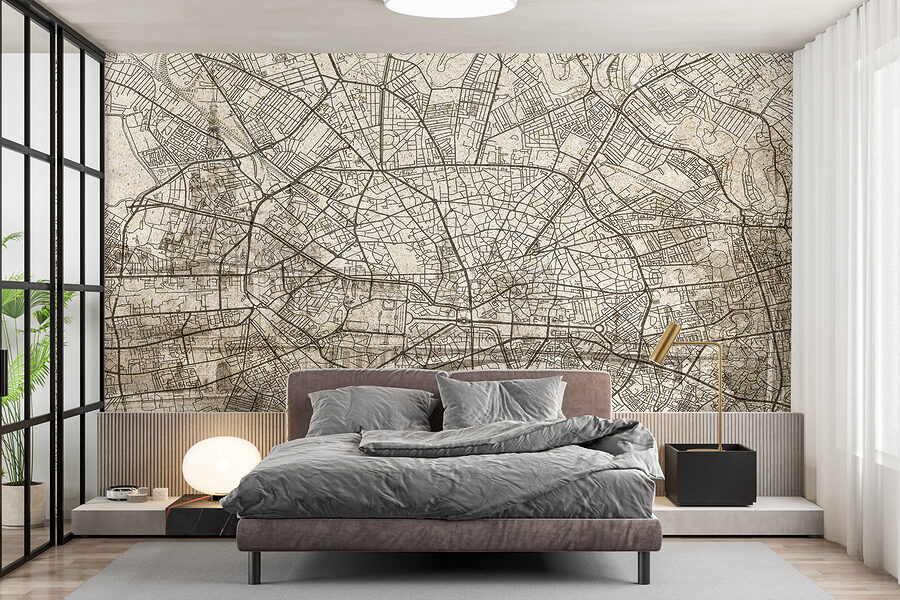 Mapa de uma cidade Mapa de uma cidade