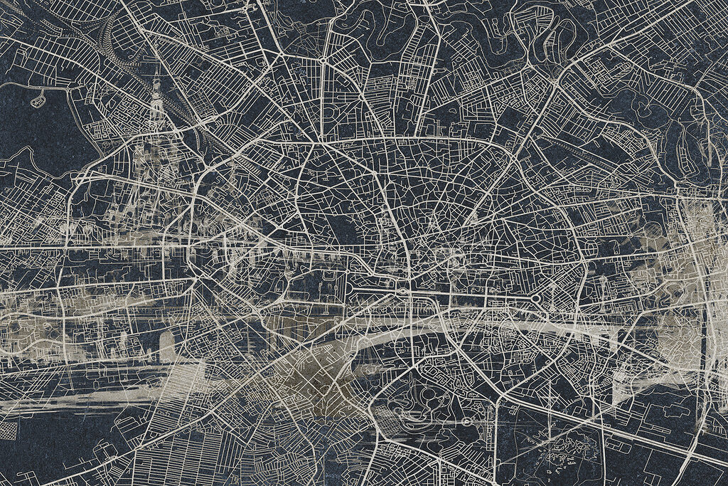 Mapa de uma cidade Mapa de uma cidade