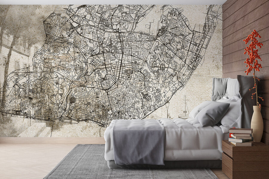 Mapa de uma cidade