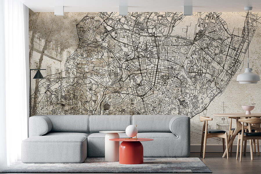 Mapa de uma cidade