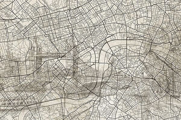 Mapa de uma cidade Mapa de uma cidade