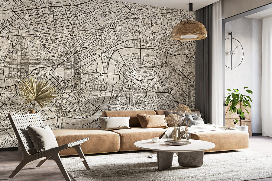 Mapa de uma cidade