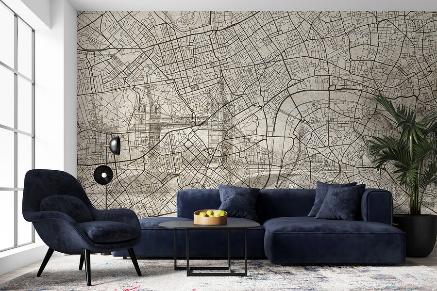 Mapa de uma cidade