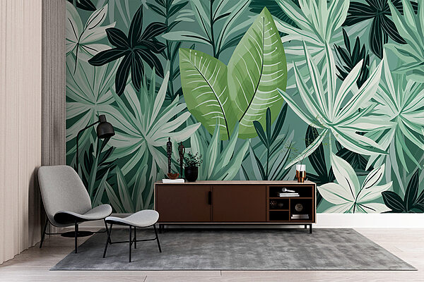 Folhas e plantas verdes Folhas e plantas verdes