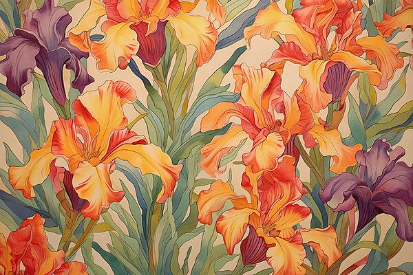 Grande plano de flores Grande plano de flores