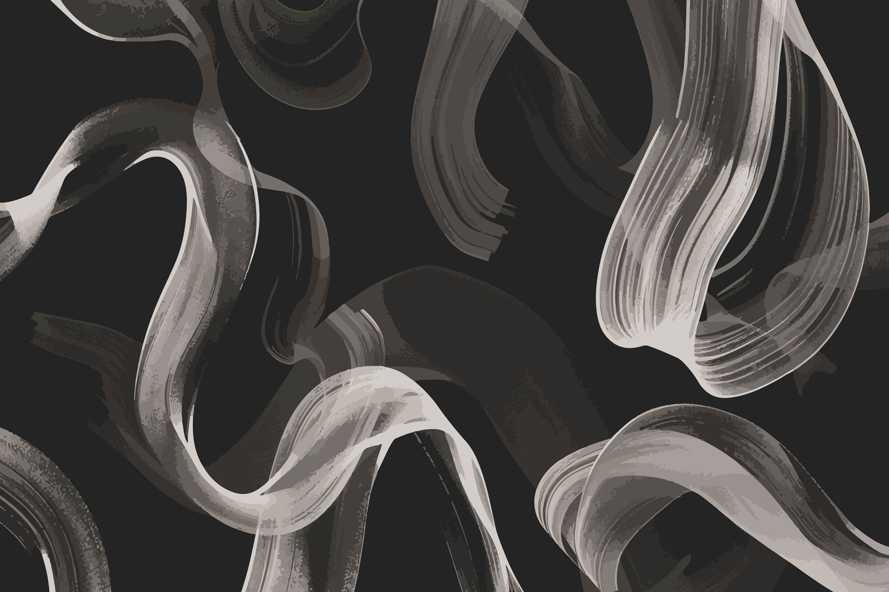 Black and white background with white smoke Black and white background with white smoke