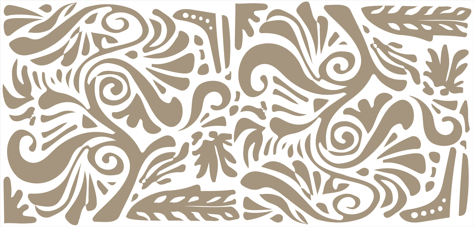 White and brown pattern