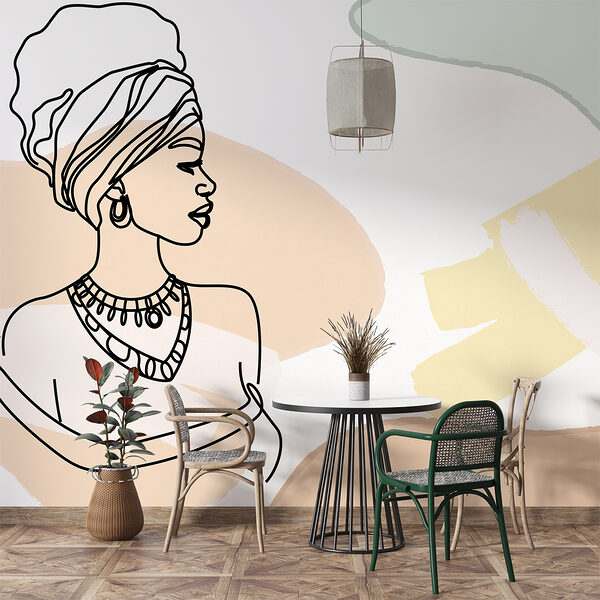 Mulher com turbante Mulher com turbante
