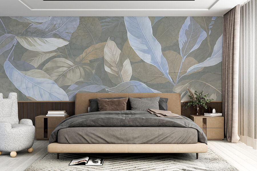 Papel de parede Grande plano das folhas