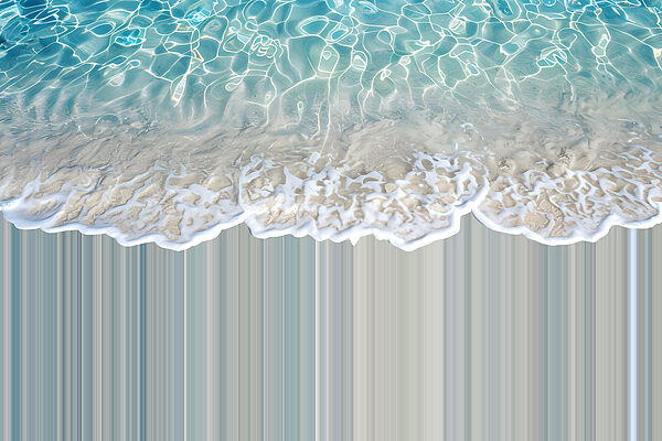 Grande plano de uma praia Grande plano de uma praia