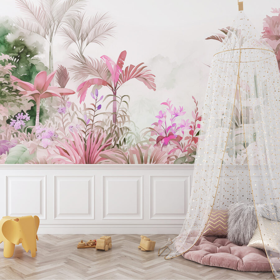 Papel de parede Pintura de plantas e flores - Image 3