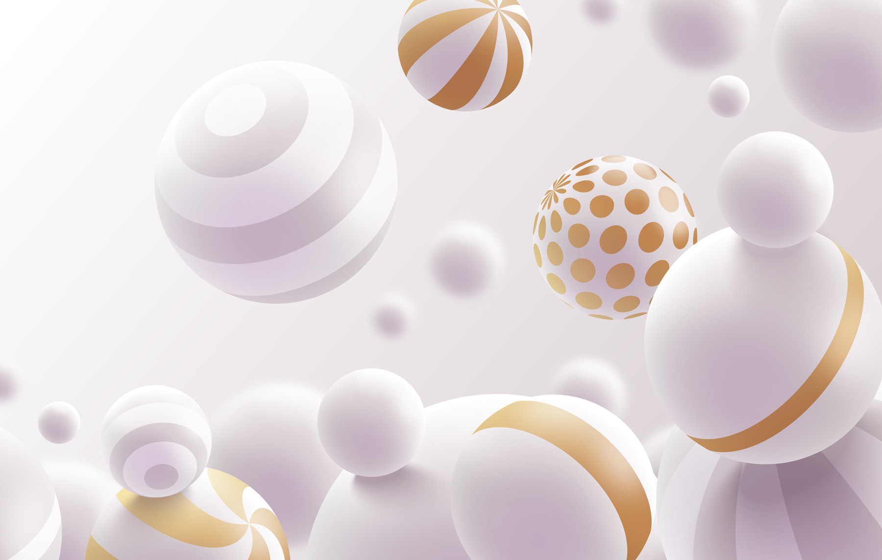 Elegant spheres in peaceful harmony