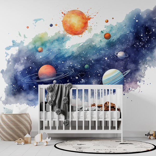 Planetas no céu com planetas Planetas no céu com planetas