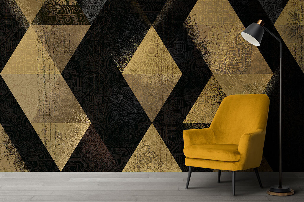 Mosaic of Luminous Triangular Patterns Mosaic of Luminous Triangular Patterns