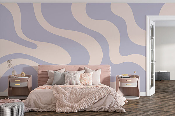 Padrão roxo e branco Padrão roxo e branco