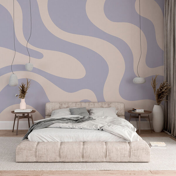 Padrão roxo e branco Padrão roxo e branco