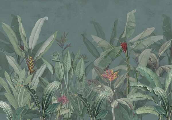 Papel de parede com plantas e flores Papel de parede com plantas e flores