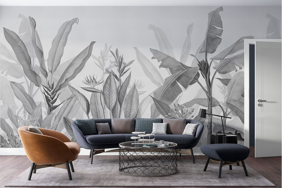 Grande plano de plantas