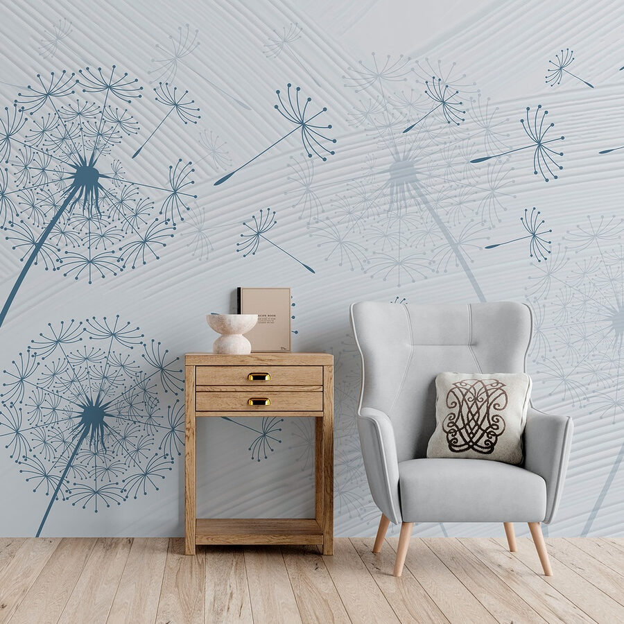 Papel de parede Grande plano de uma flor