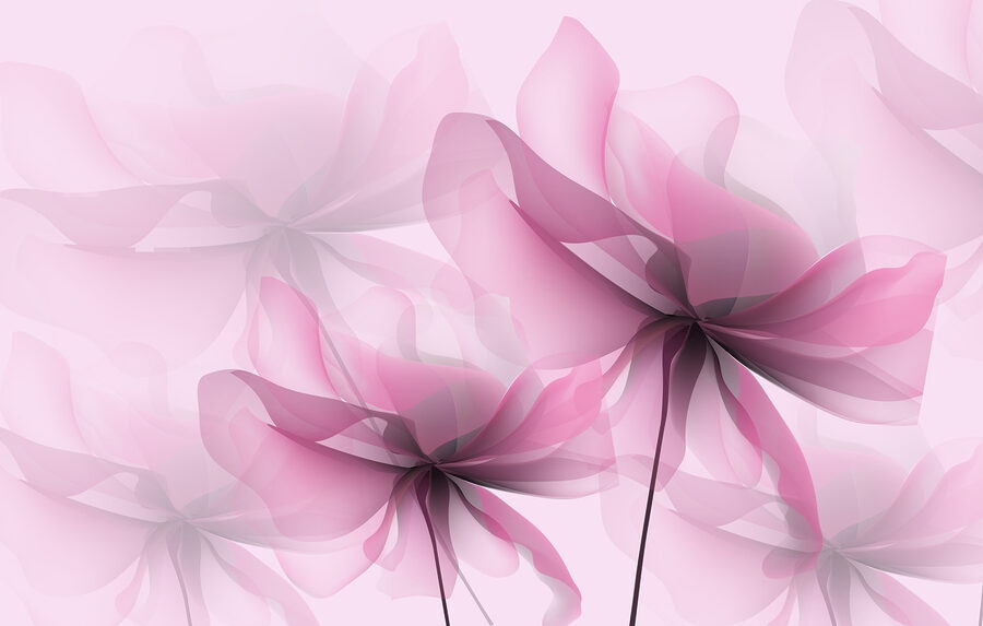 Grande plano de flores