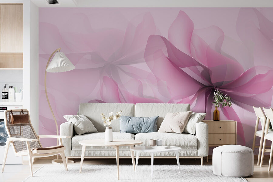 Grande plano de flores