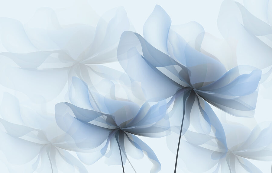 Grande plano de flores