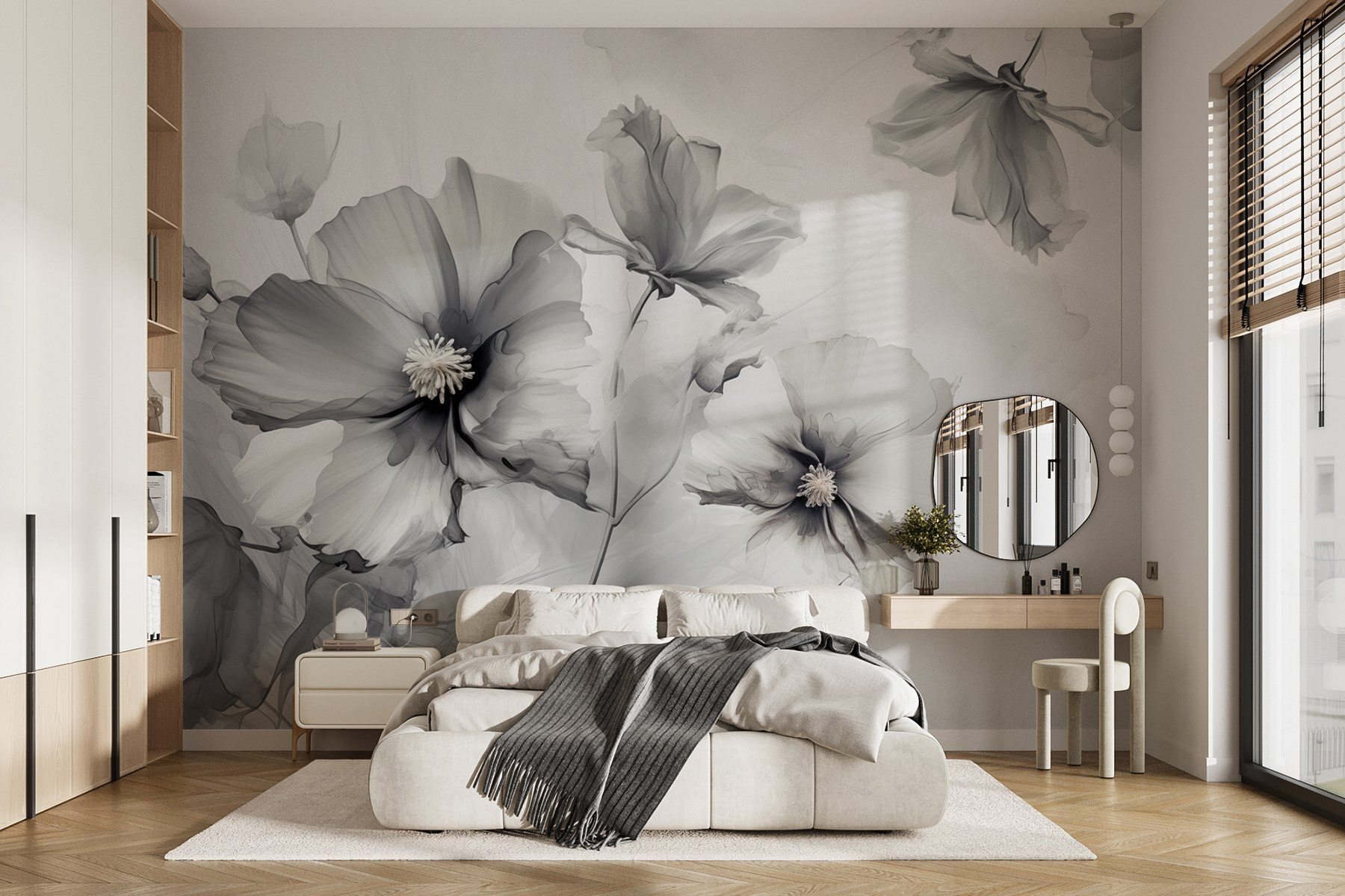 Group of flowers in a white background Group of flowers in a white background