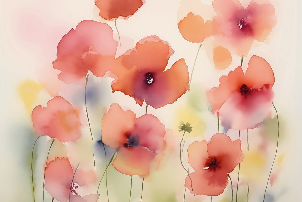 Pintura de flores Pintura de flores