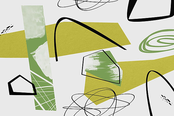 Arte verde e preta Arte verde e preta
