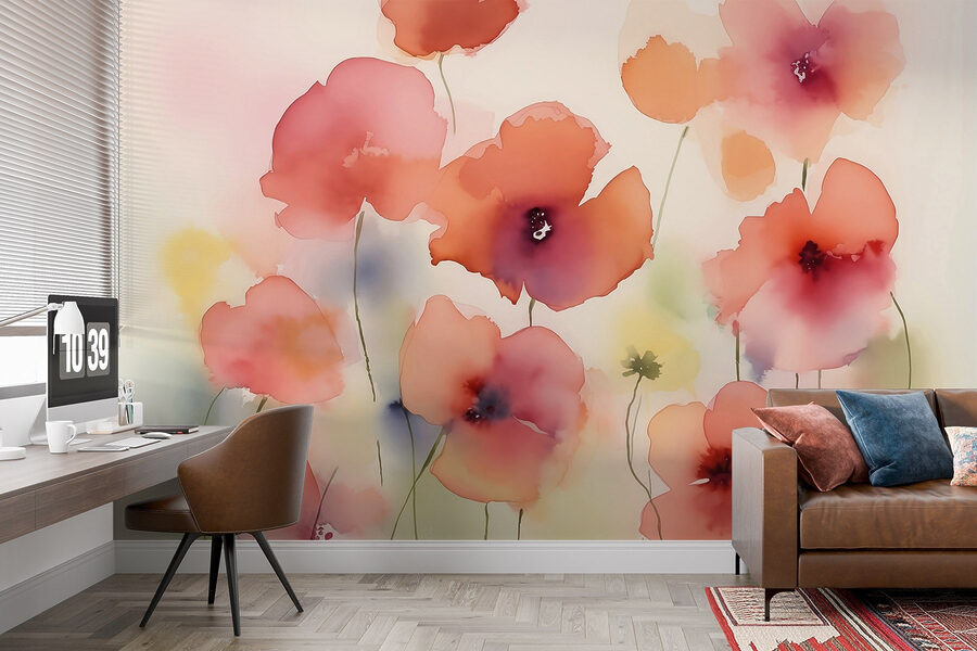 Pintura de flores