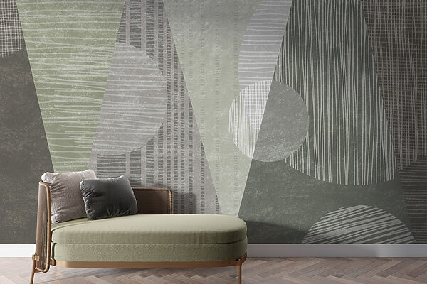 Formas abstractas em tons suaves. Formas abstractas em tons suaves.