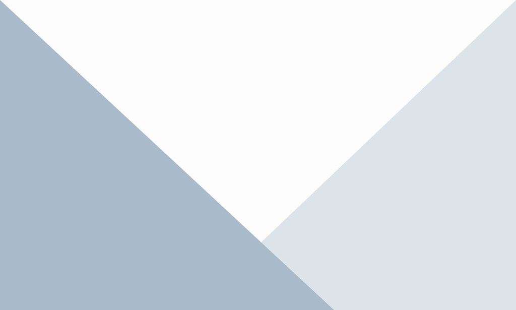 Triângulo branco e azul Triângulo branco e azul