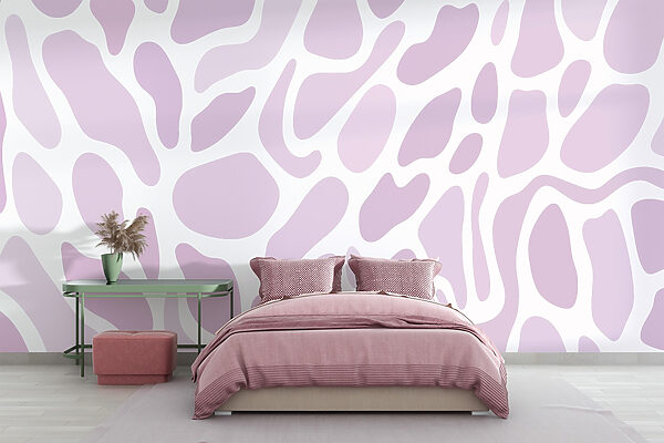 Padrão roxo e branco Padrão roxo e branco