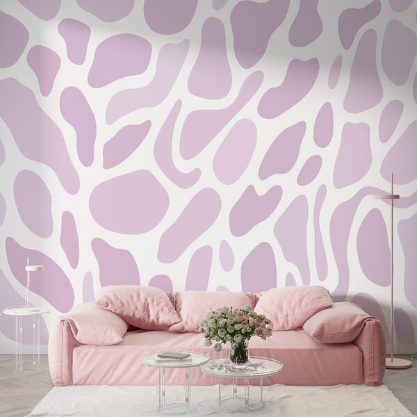 Padrão roxo e branco Padrão roxo e branco