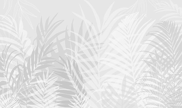 Fundo cinzento e branco com folhas Fundo cinzento e branco com folhas