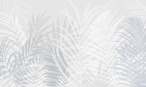 Fundo cinzento e branco com folhas Fundo cinzento e branco com folhas