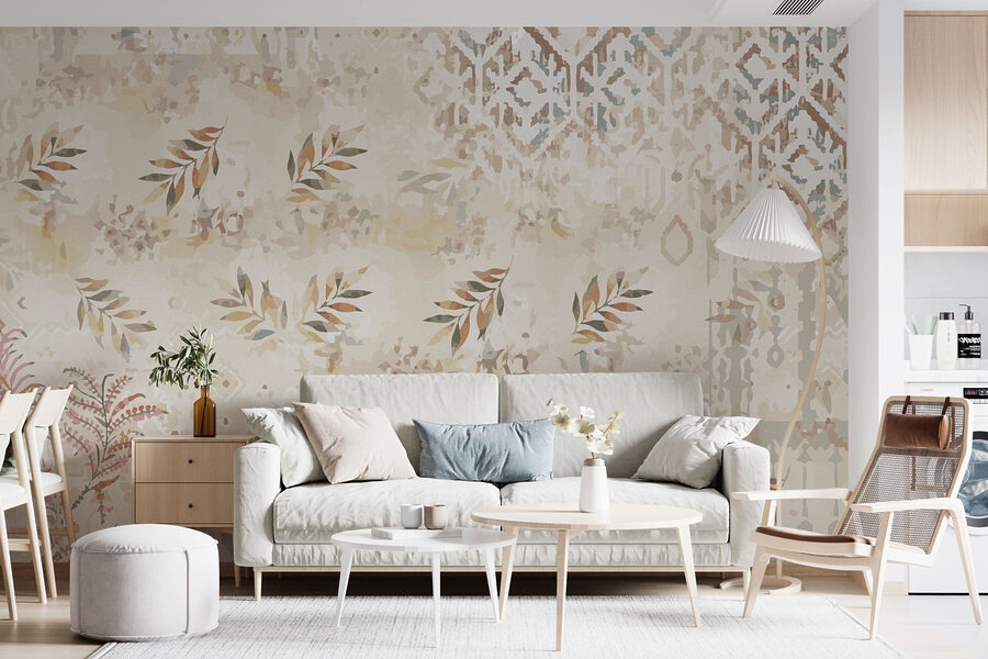 Design inspirado na natureza com texturas subtis