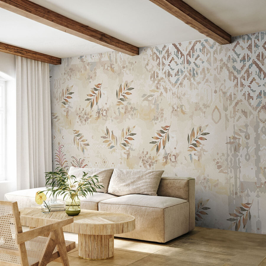 Design inspirado na natureza com texturas subtis