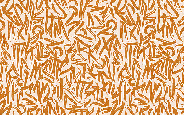 Padrão de letras sobre um fundo branco Padrão de letras sobre um fundo branco