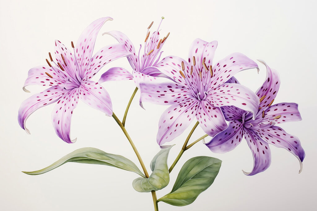 Flores delicadas em tons suaves Flores delicadas em tons suaves