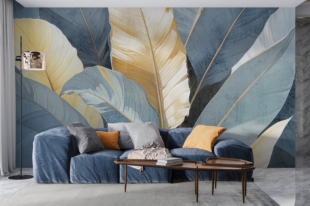 Natural hues of lush foliage