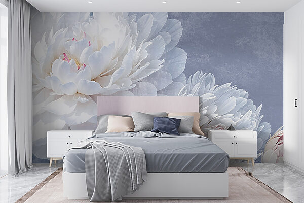 Flores delicadas em cores suaves Flores delicadas em cores suaves