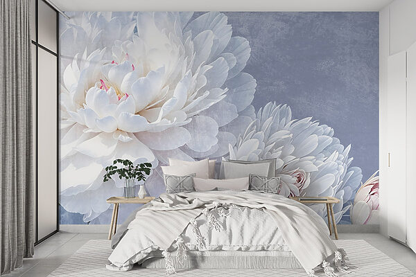 Flores delicadas em cores suaves Flores delicadas em cores suaves