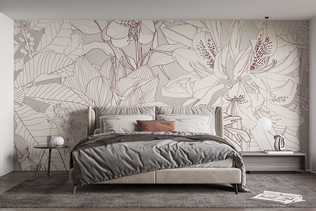 Nature's delicate floral patterns unfold