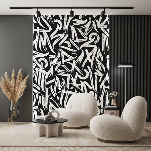 Padrão preto e branco Padrão preto e branco