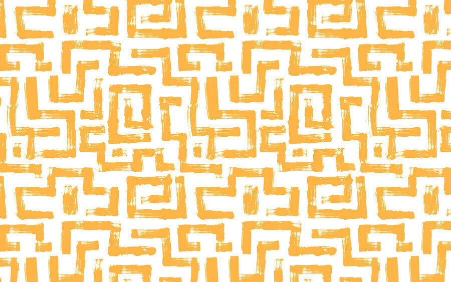 Padrão de linhas cor de laranja