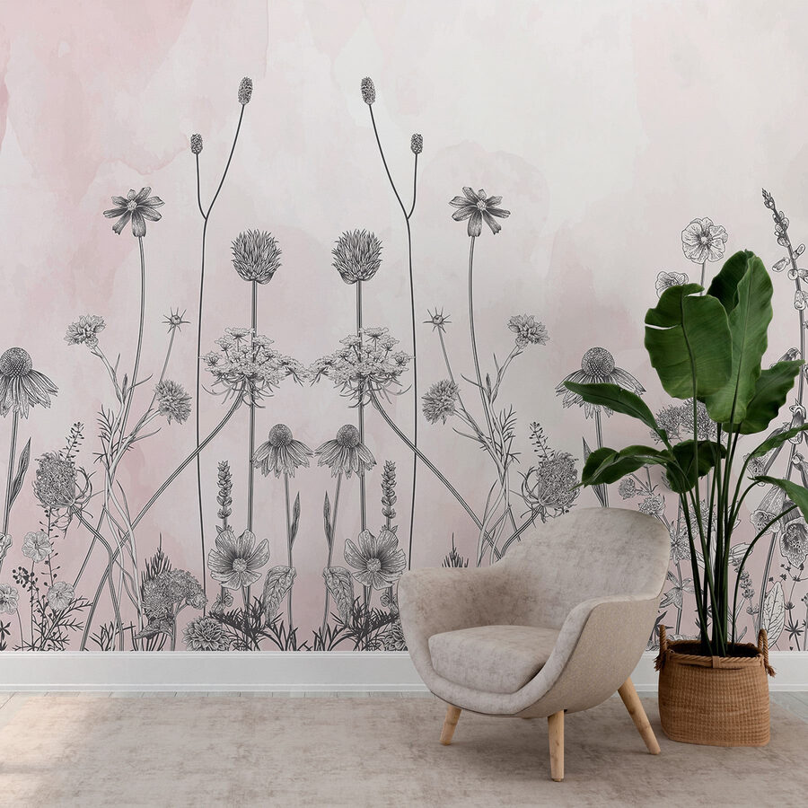 Desenho de flores e plantas Desenho de flores e plantas