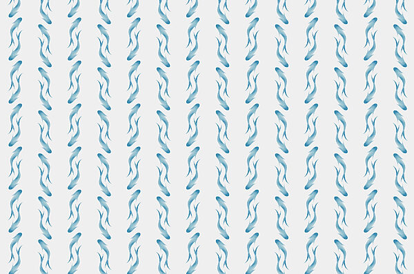 Padrão de peixe azul Padrão de peixe azul